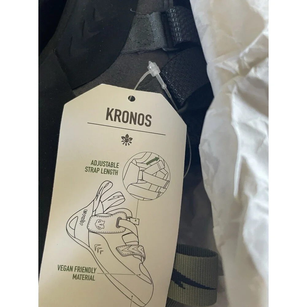 EVOLV Kronos Rock Climbing Shoe for Intermediate Indoor & Outdoor Climbing 12